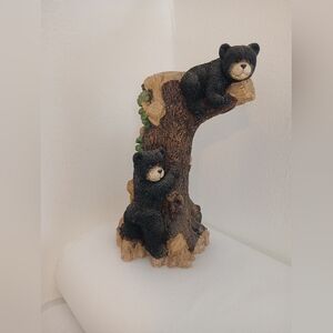 Charming Black Bears Figurine, Holiday, Mother's Day, Father's Day, Gift